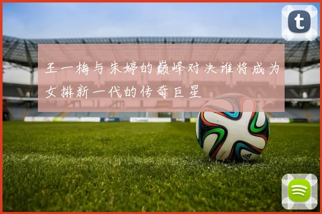王一梅与朱婷的巅峰对决谁将成为女排新一代的传奇巨星